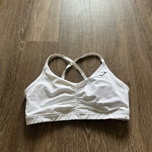Gymshark White Sports Bra